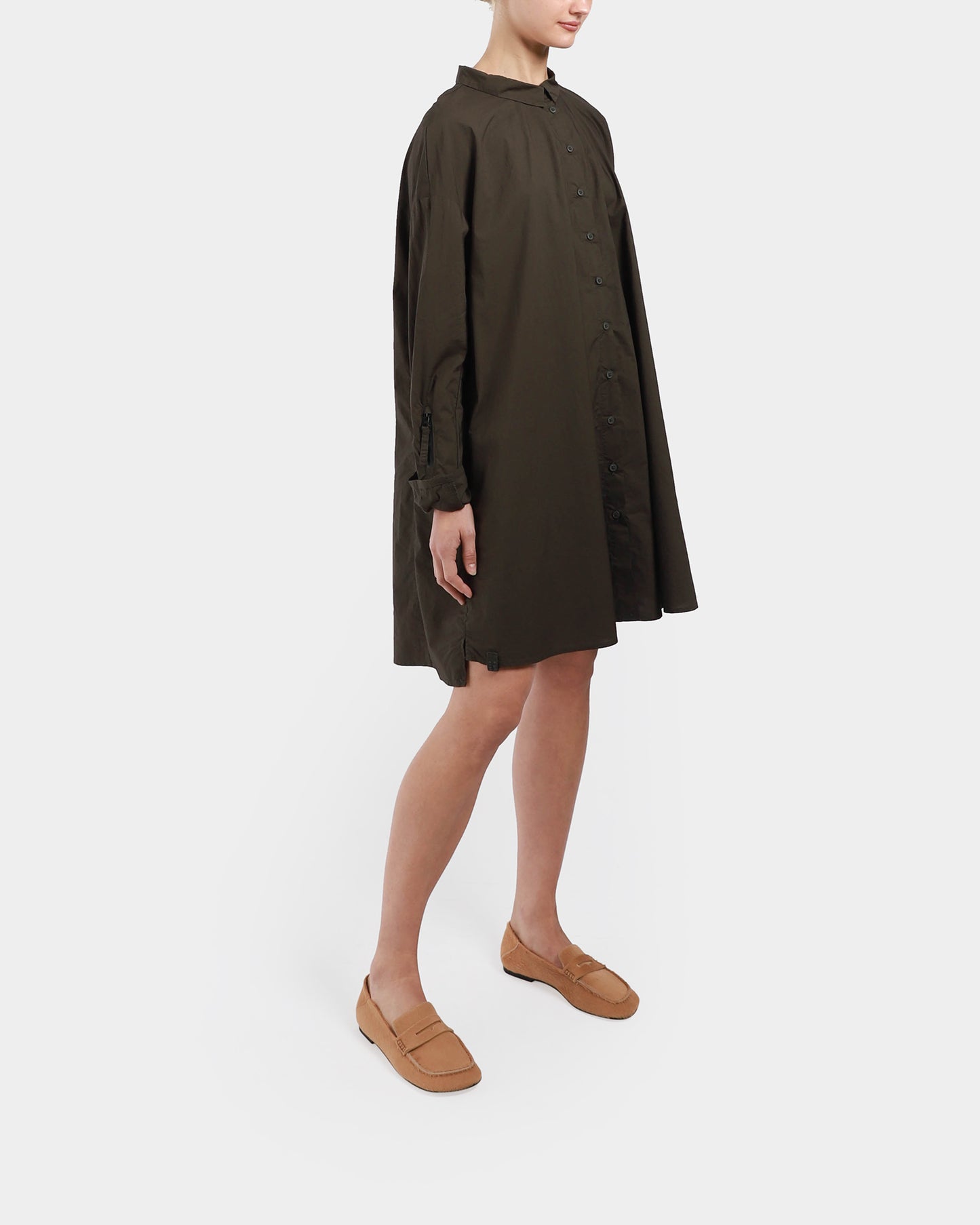 Zip Sleeve Dress