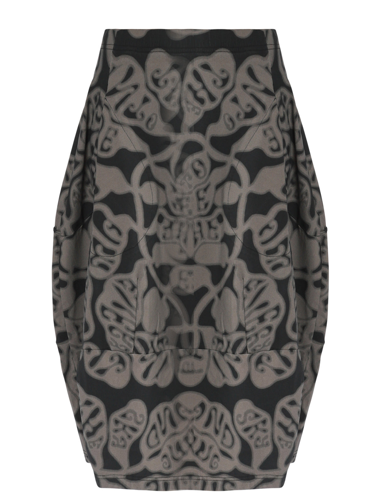 Forest Print Balloon Skirt