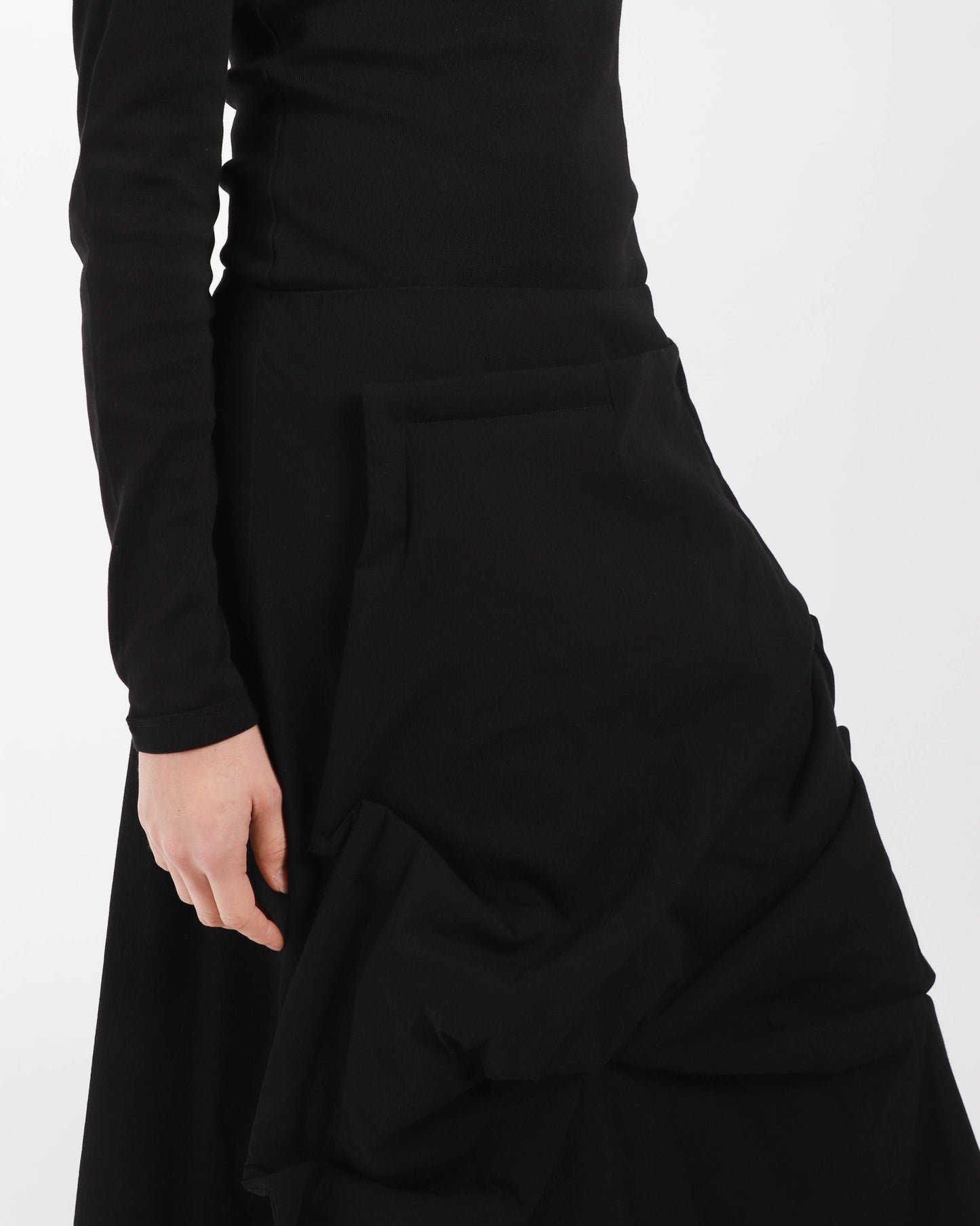 Layer Ruched Skirt
