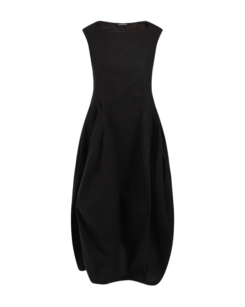 studio-rundholz-seam-detail-fitted-dress-black