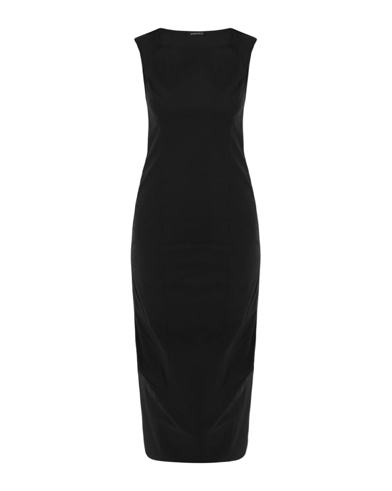 Stretch Asymmetric Dress