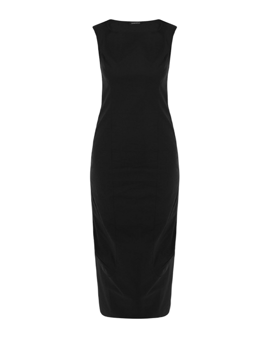Stretch Asymmetric Dress
