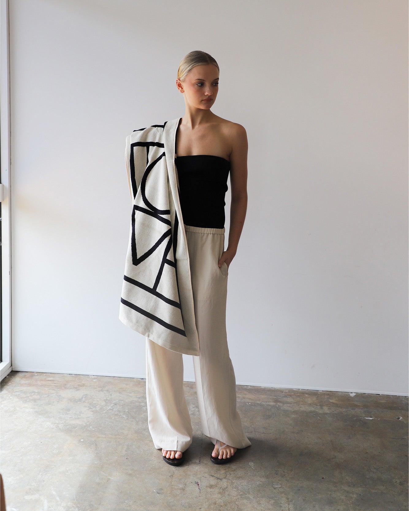 Monogram Jacquard Beach Towel