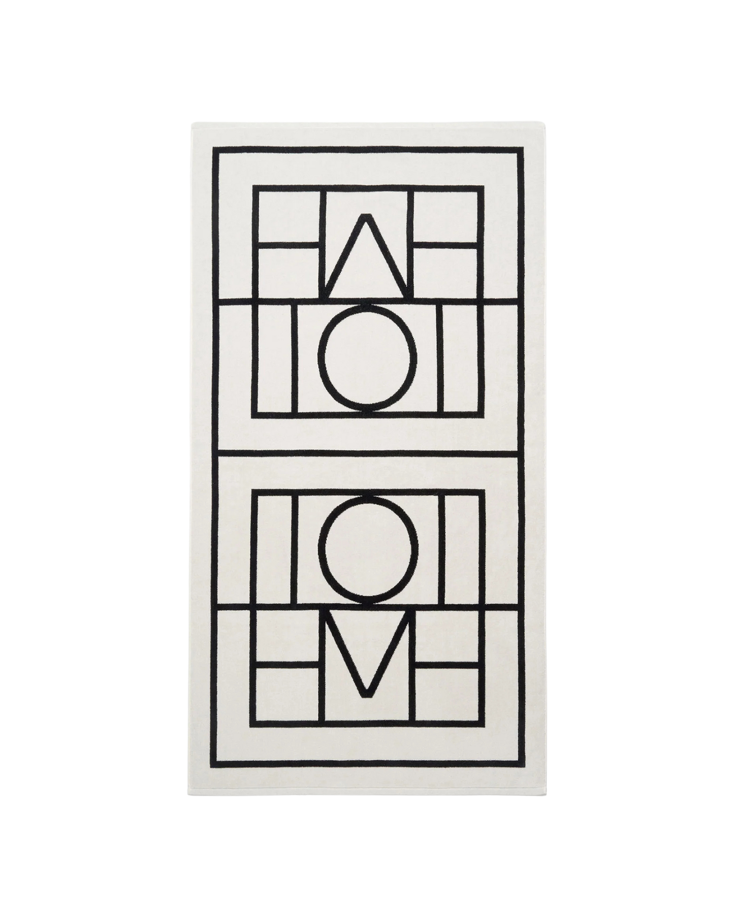 Monogram Jacquard Beach Towel