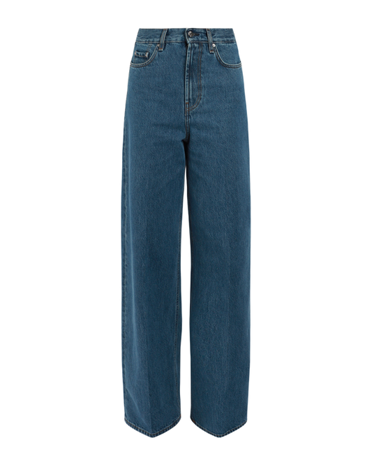 Wide Leg Denim Jeans