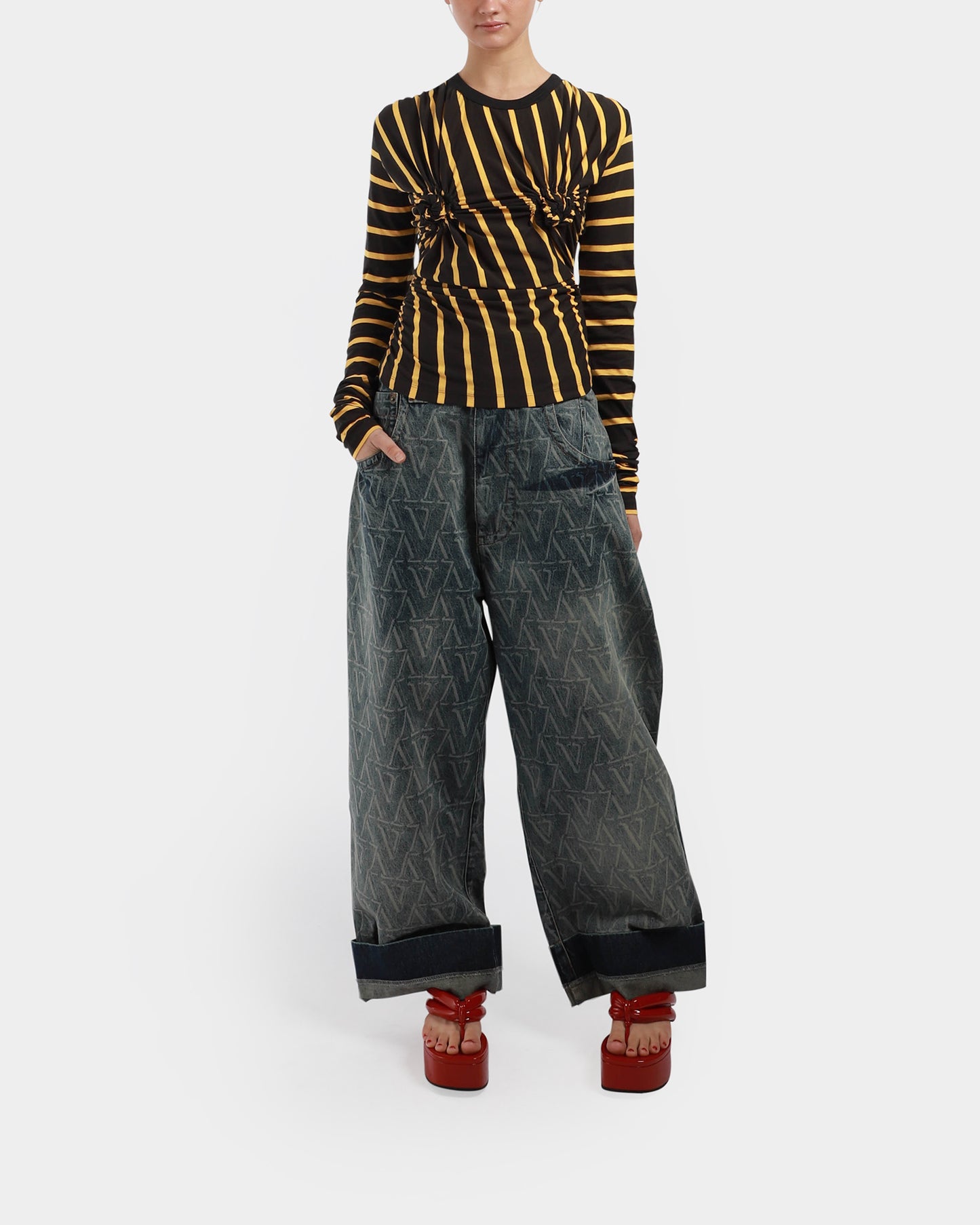 Twister Stripe Top