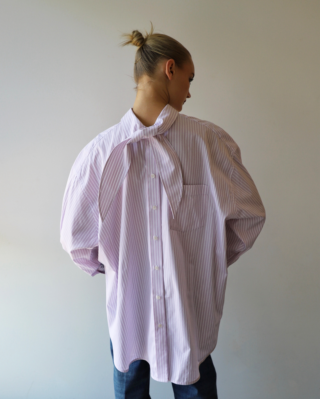 Tie-Neck Shirt