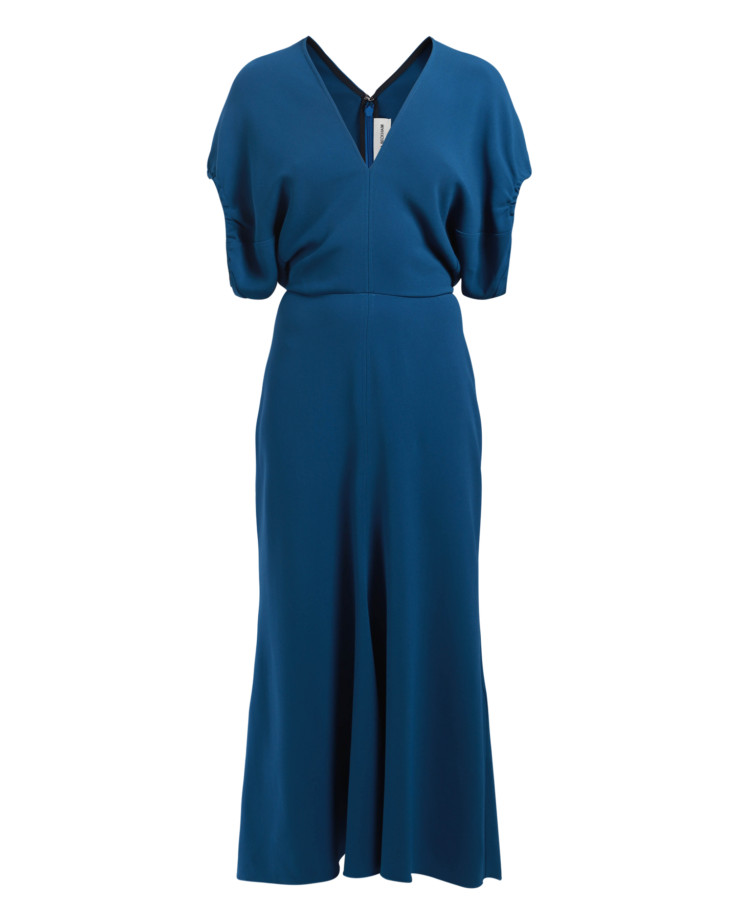 Blouson Detail Midi Dress