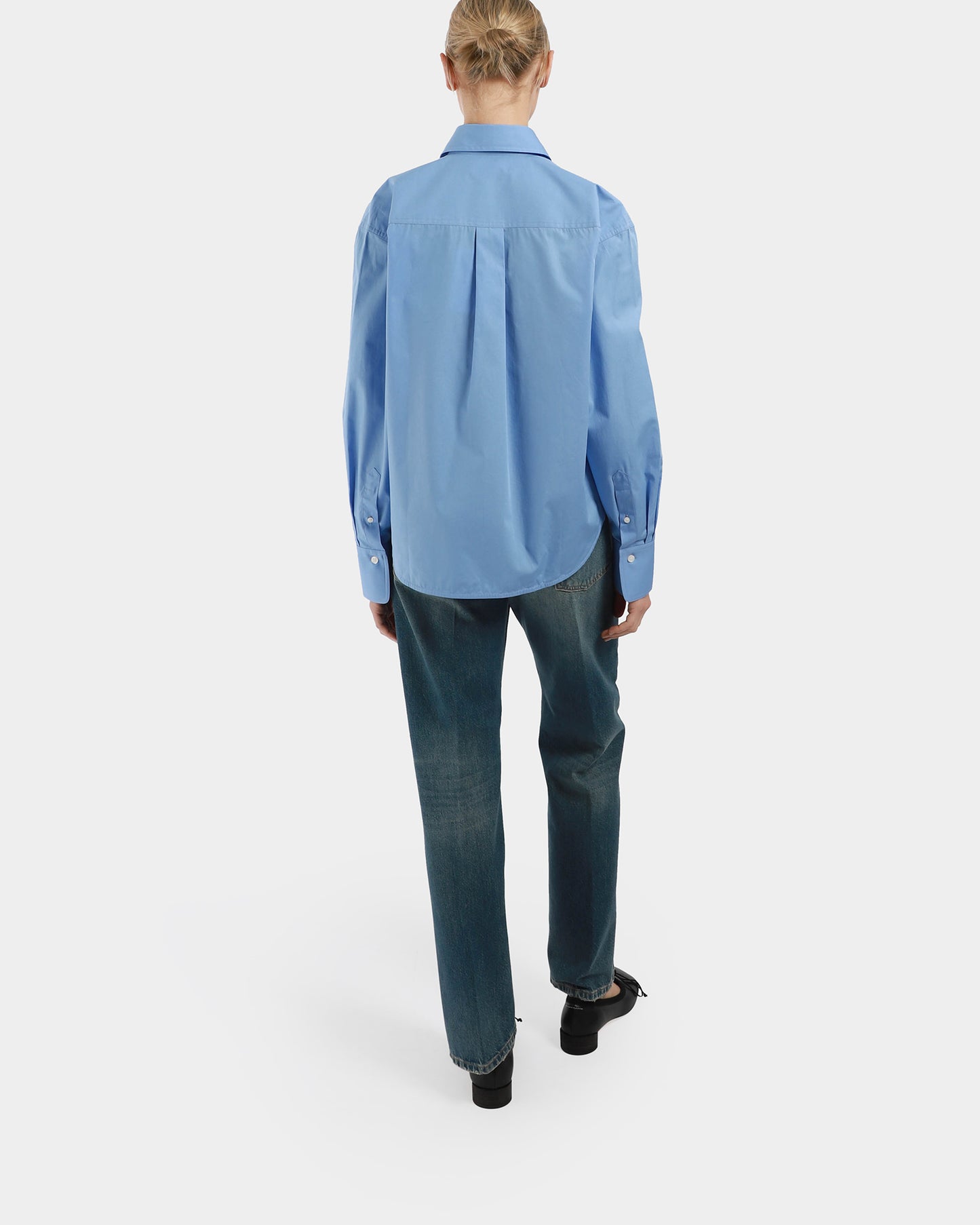 Cropped Long Sleeve Shirt