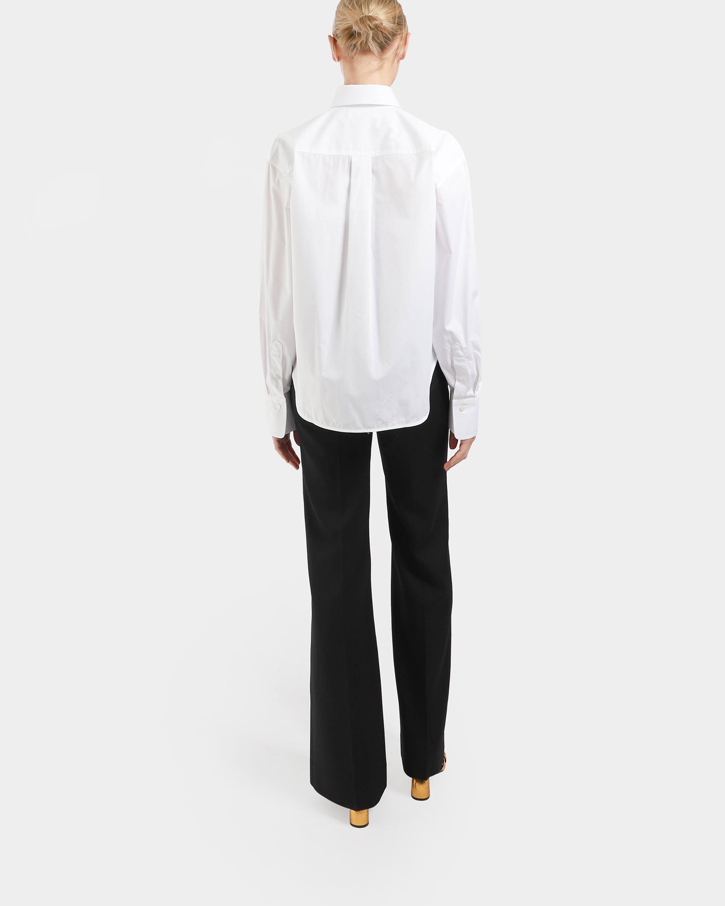 Cropped Long Sleeve Shirt