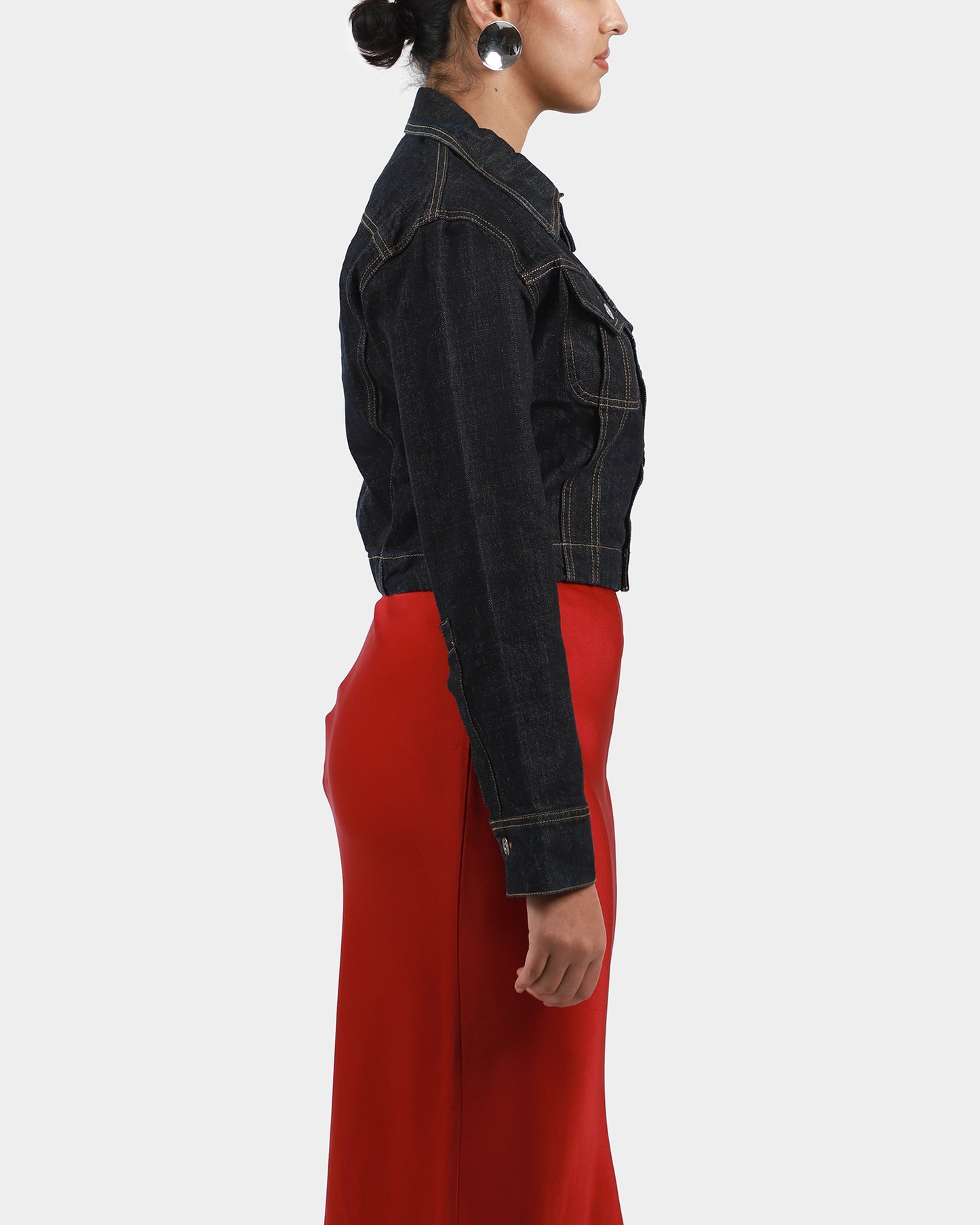 Cropped Denim Jacket