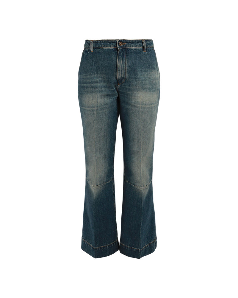 Cropped Kick Jean