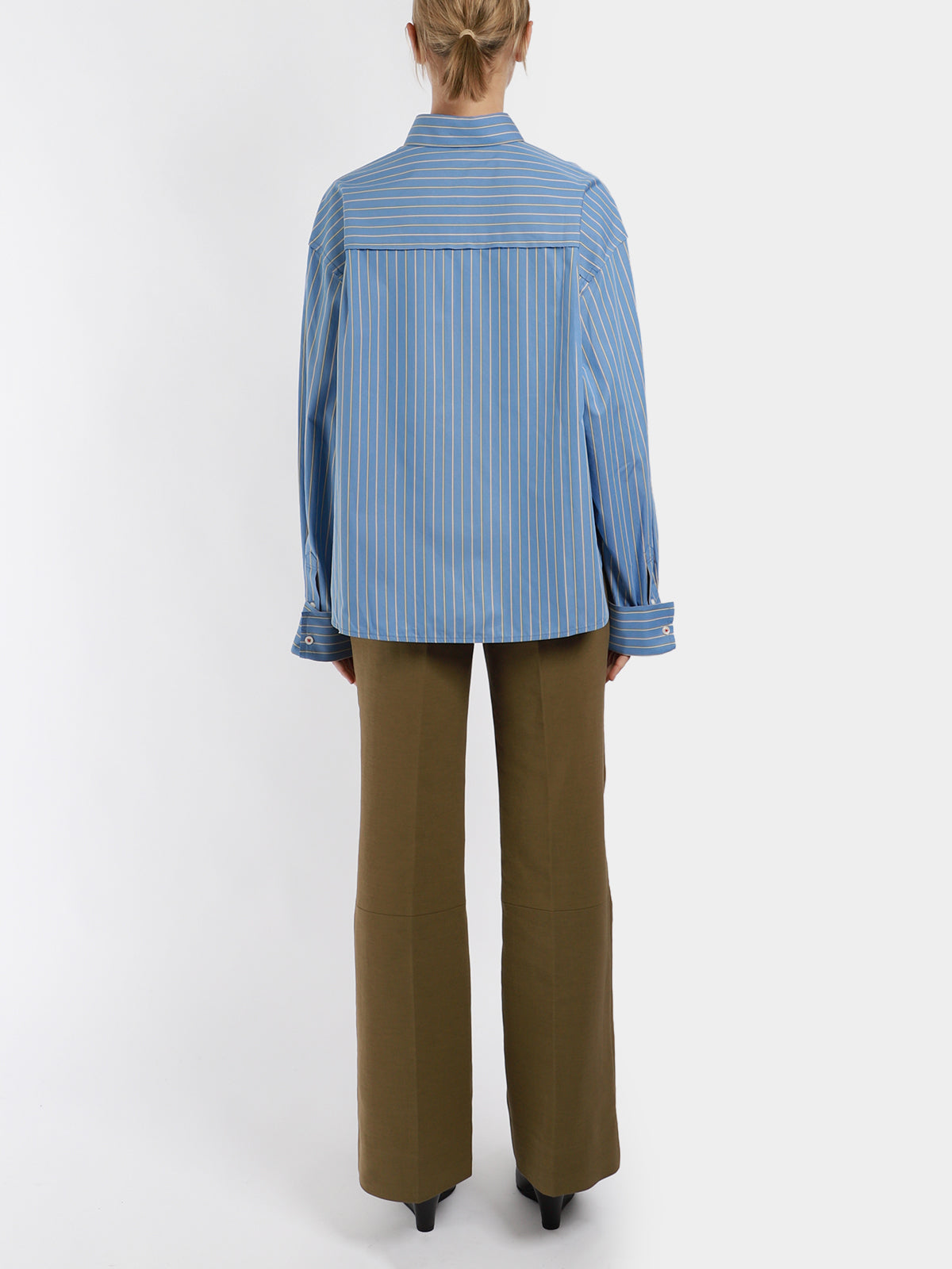 Cropped Kick Trousers