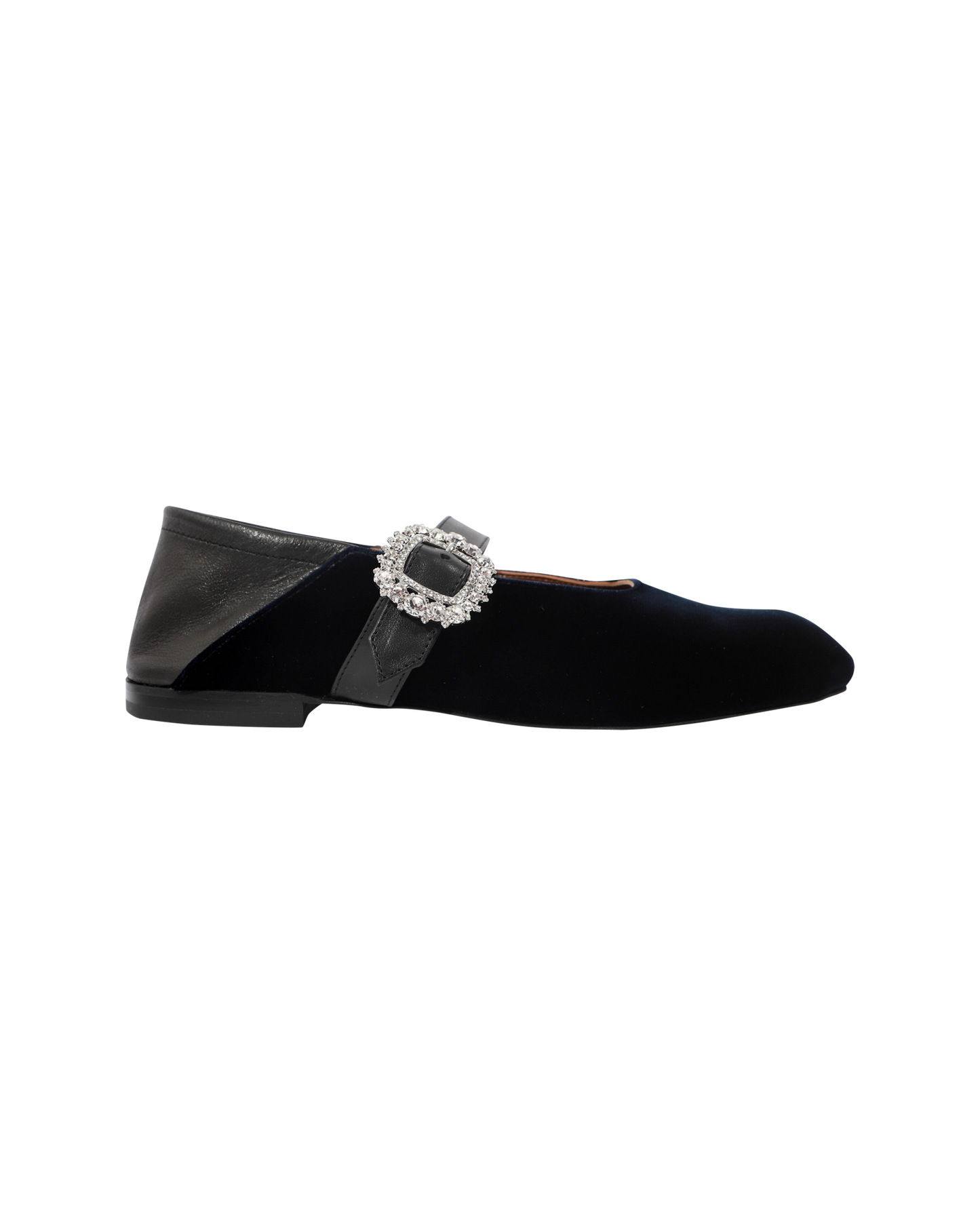 Buckle Ballerina Flats