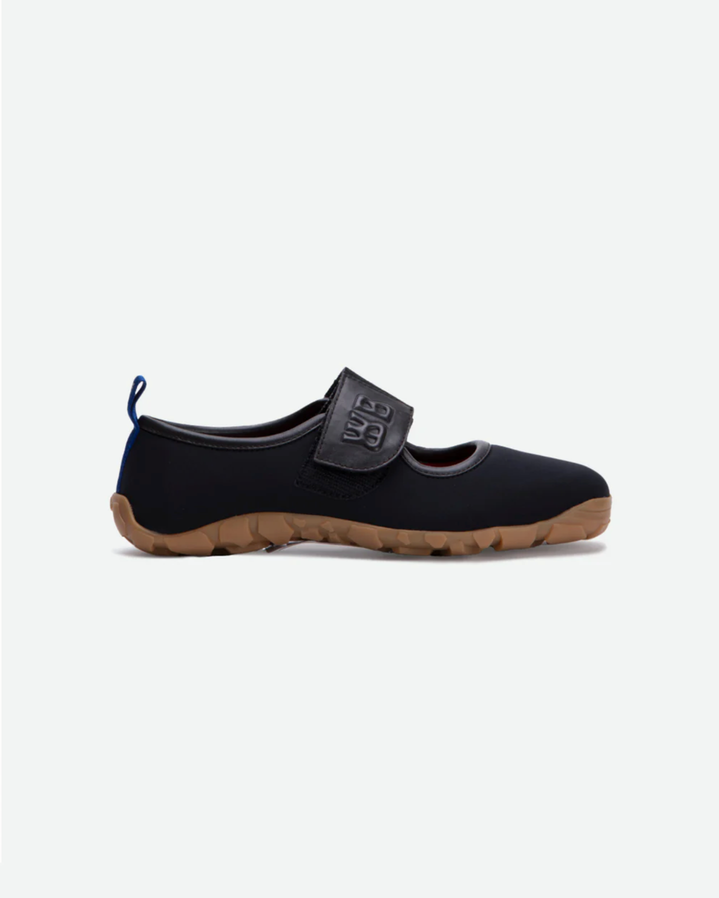 Neoprene Mary Jane Flats