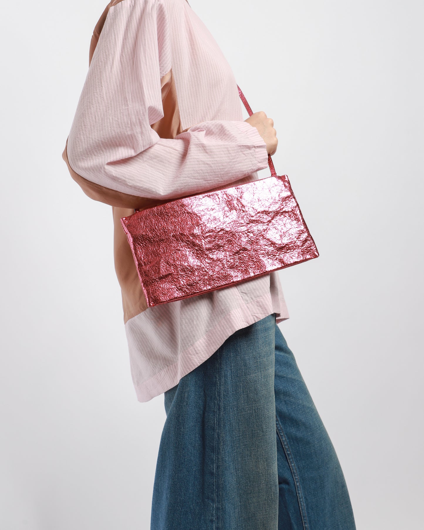 Metallic Greta Bag