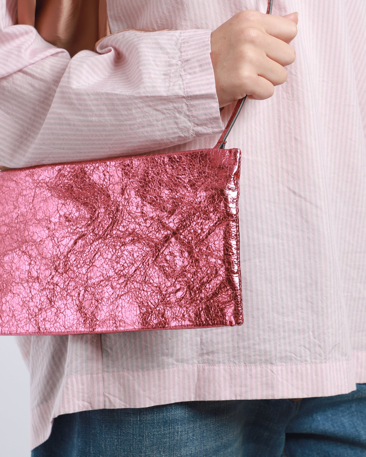 Metallic Greta Bag