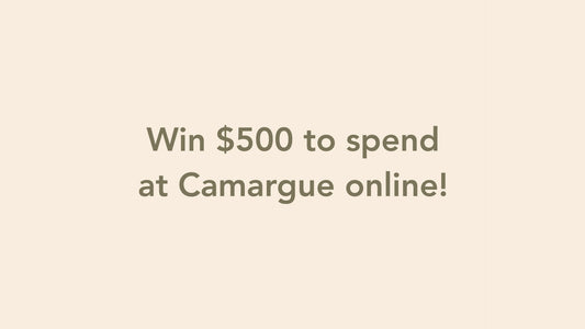 Win $500 to spend at Camargue online!