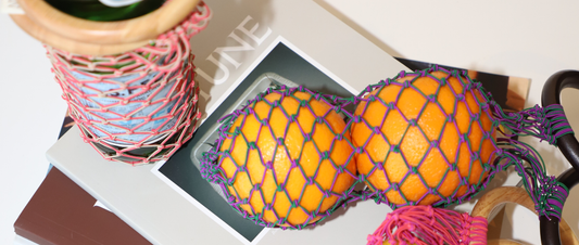 Trending: Netted and Woven Bags