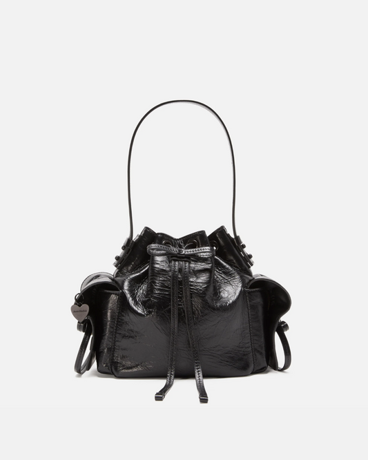 Multipocket Mini Bucket Bag
