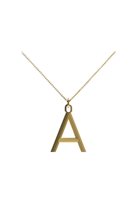 Large Letter Necklace