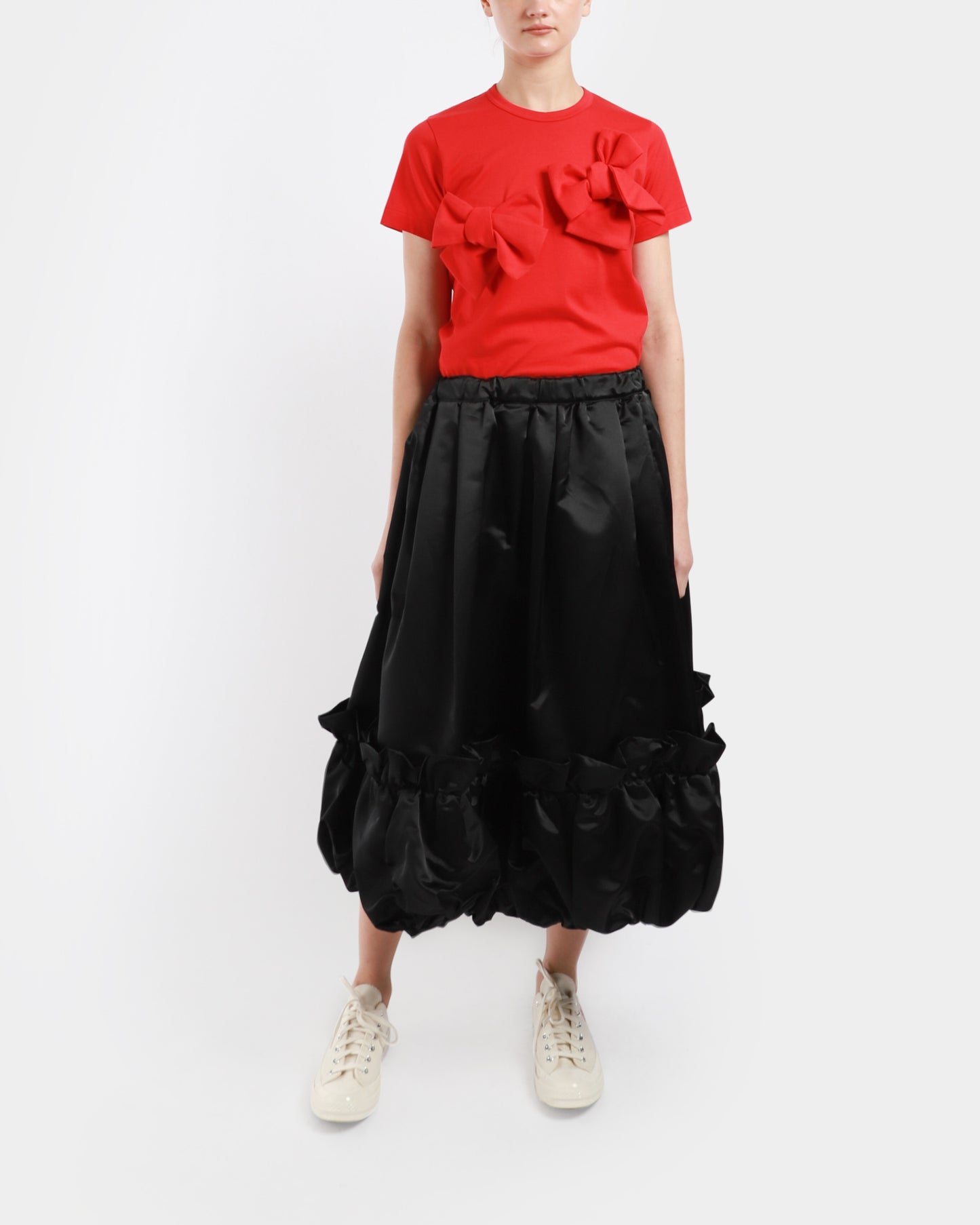 Bubble Hem Skirt