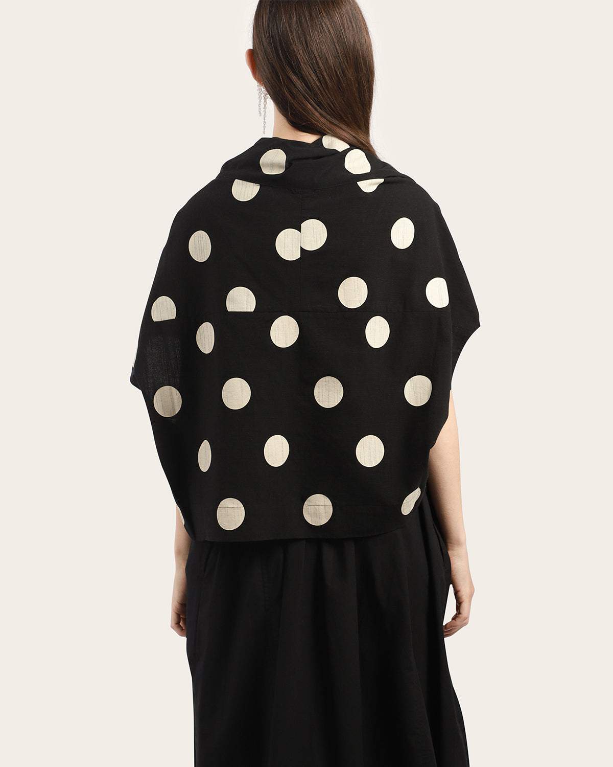 Polka Button Blouse
