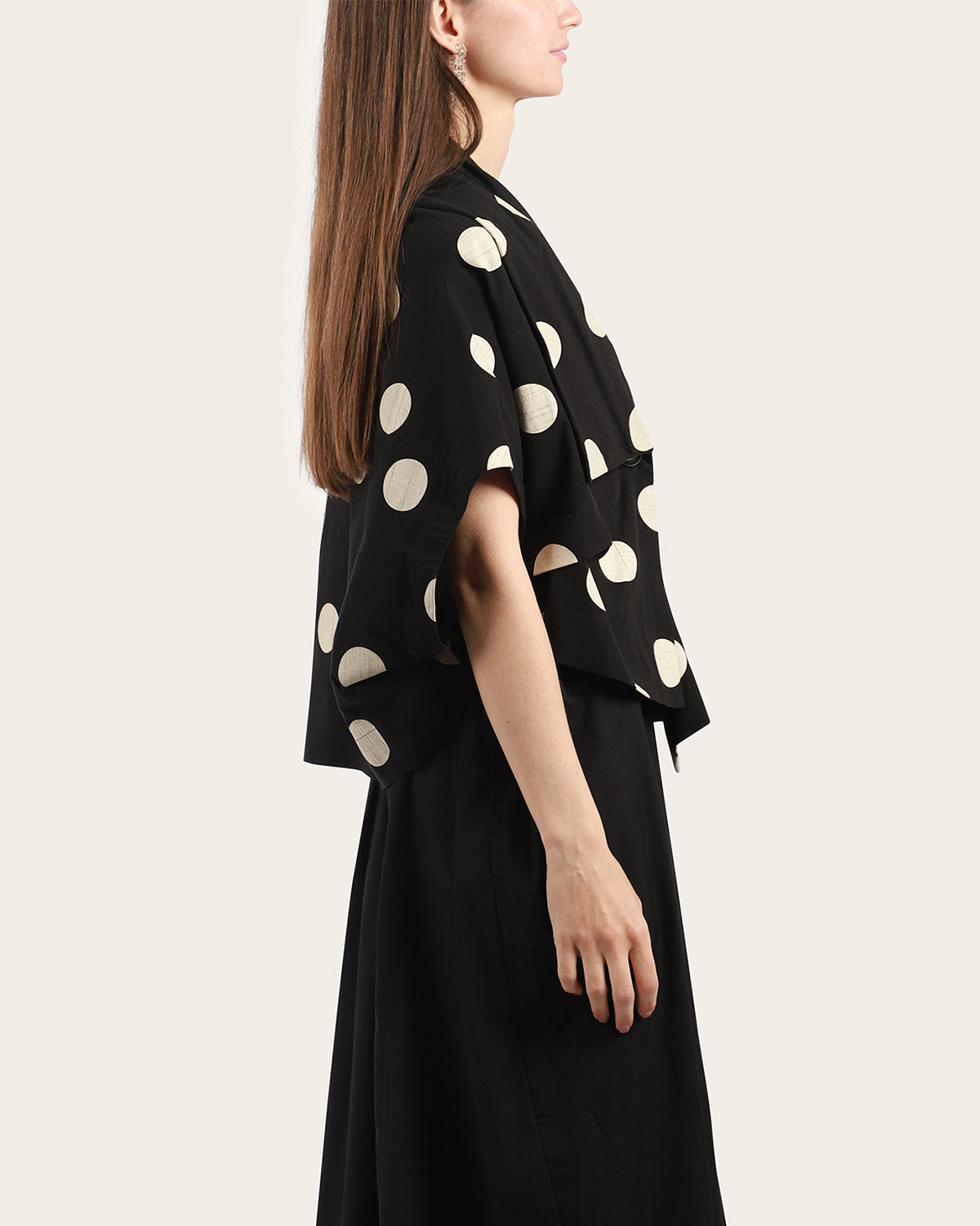 Polka Button Blouse