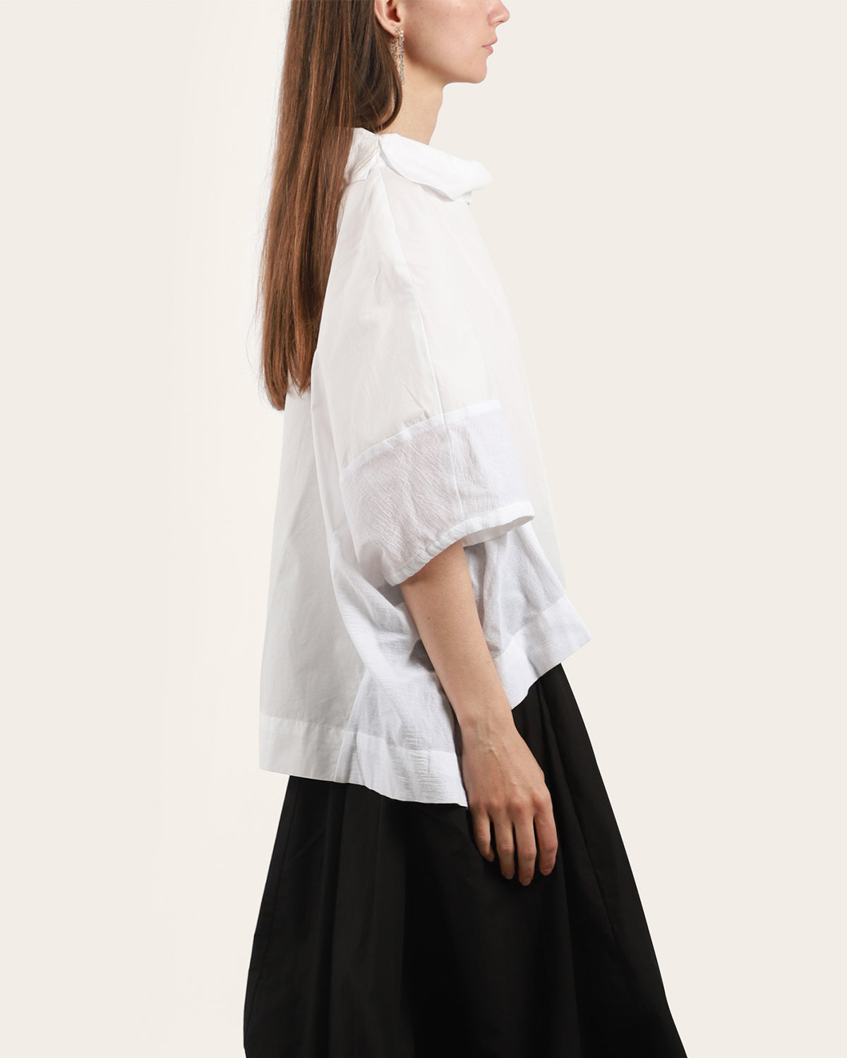 Flipped Collar Blouse