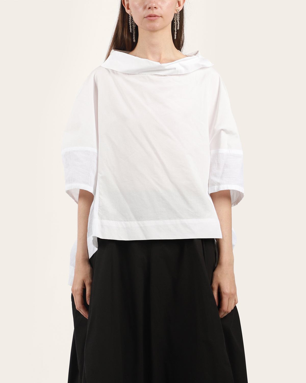 Flipped Collar Blouse
