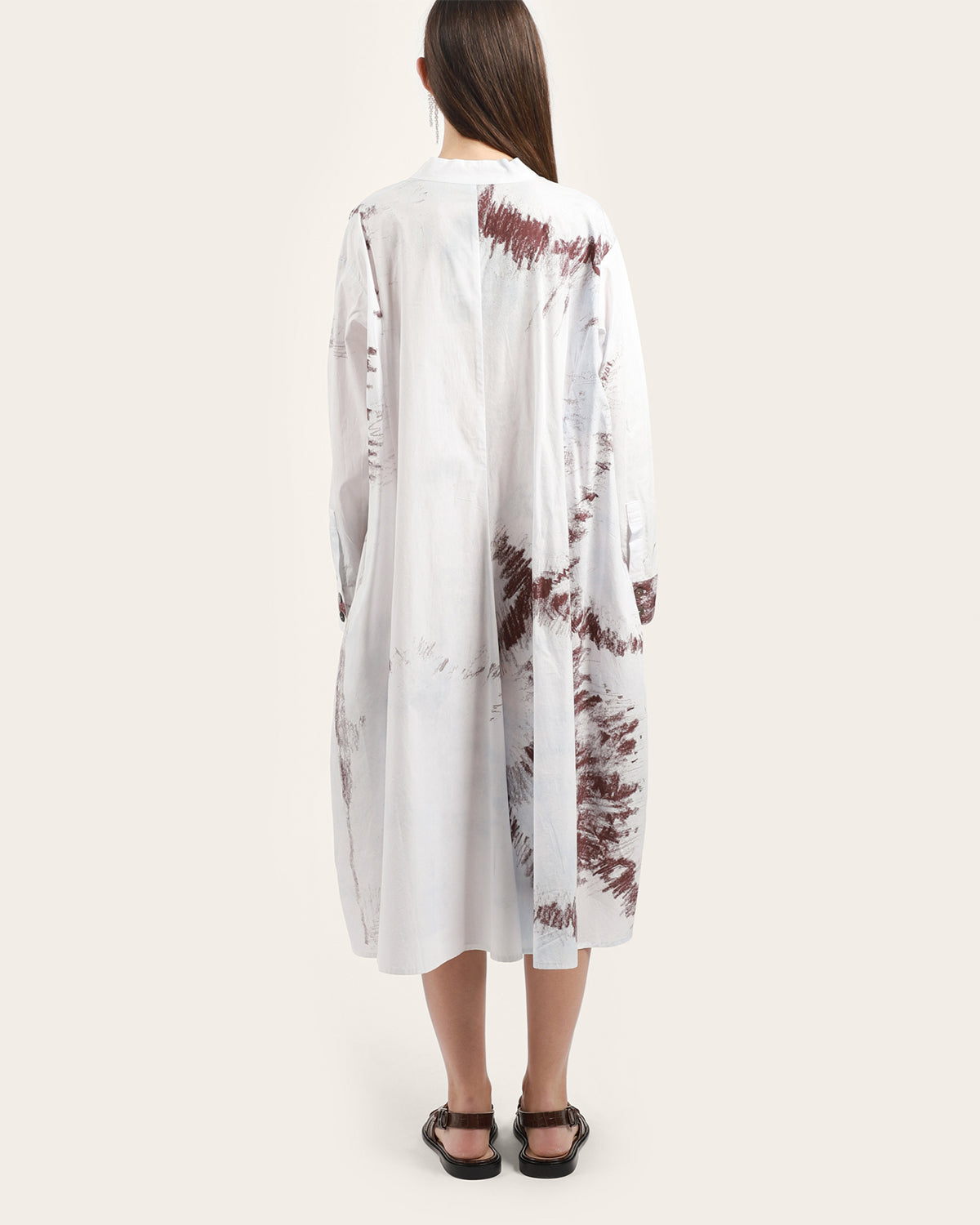 Scribble Print Dress