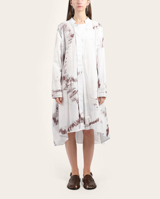 Scribble Print Dress