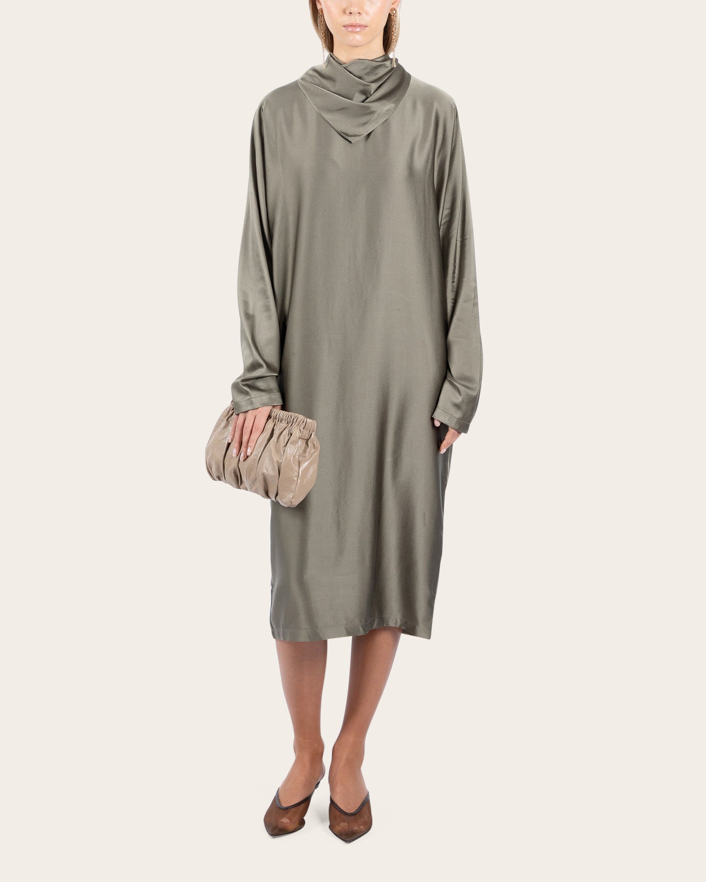 Batwing Sleeve Dress