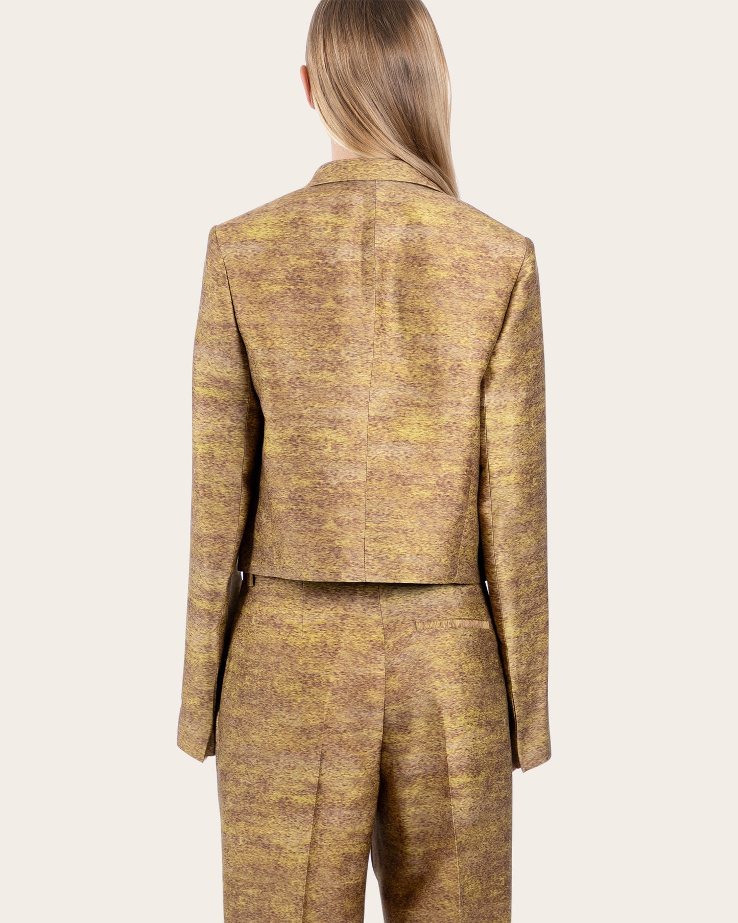 Cropped Tailored Jacket
