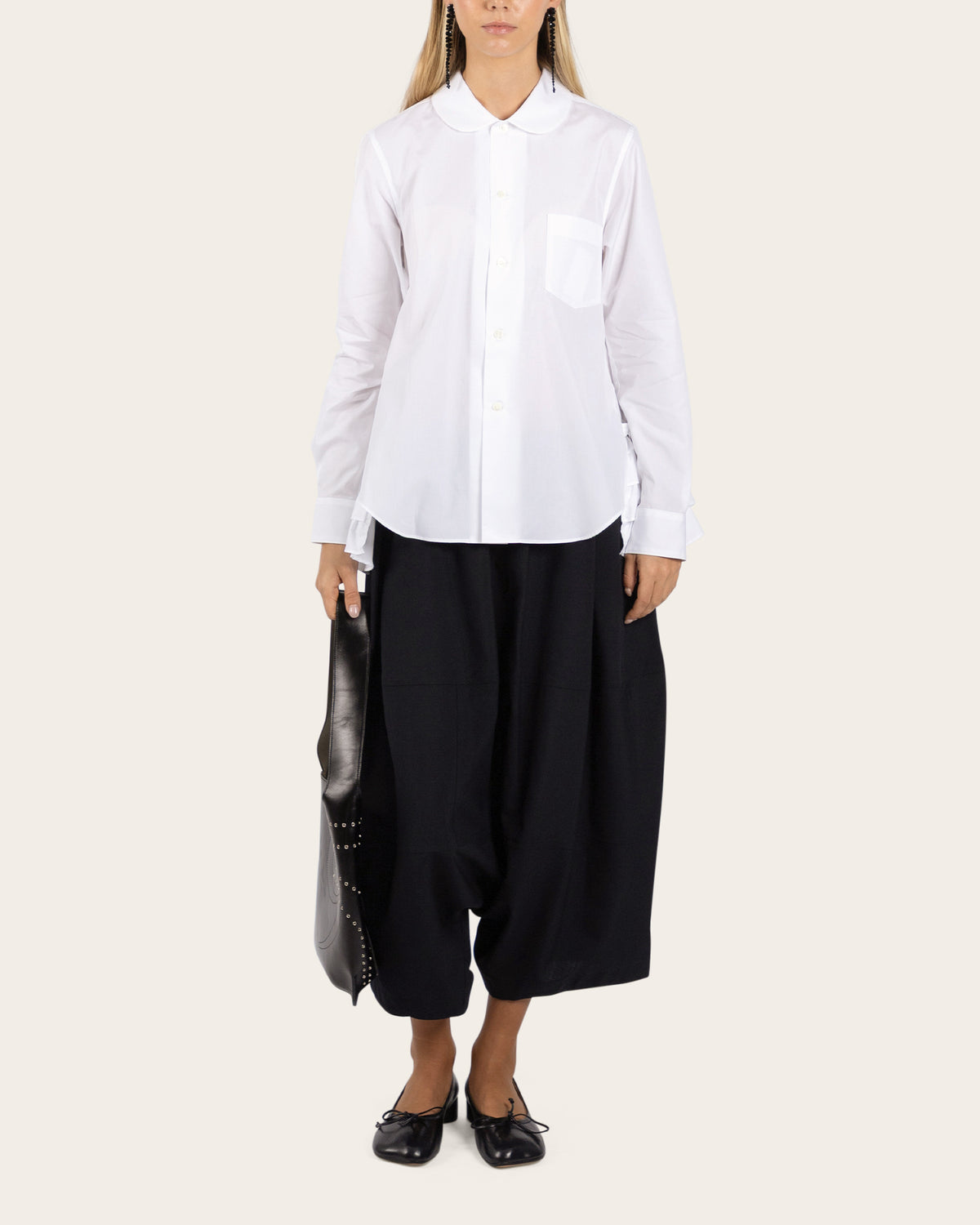 Side Ruffle Shirt