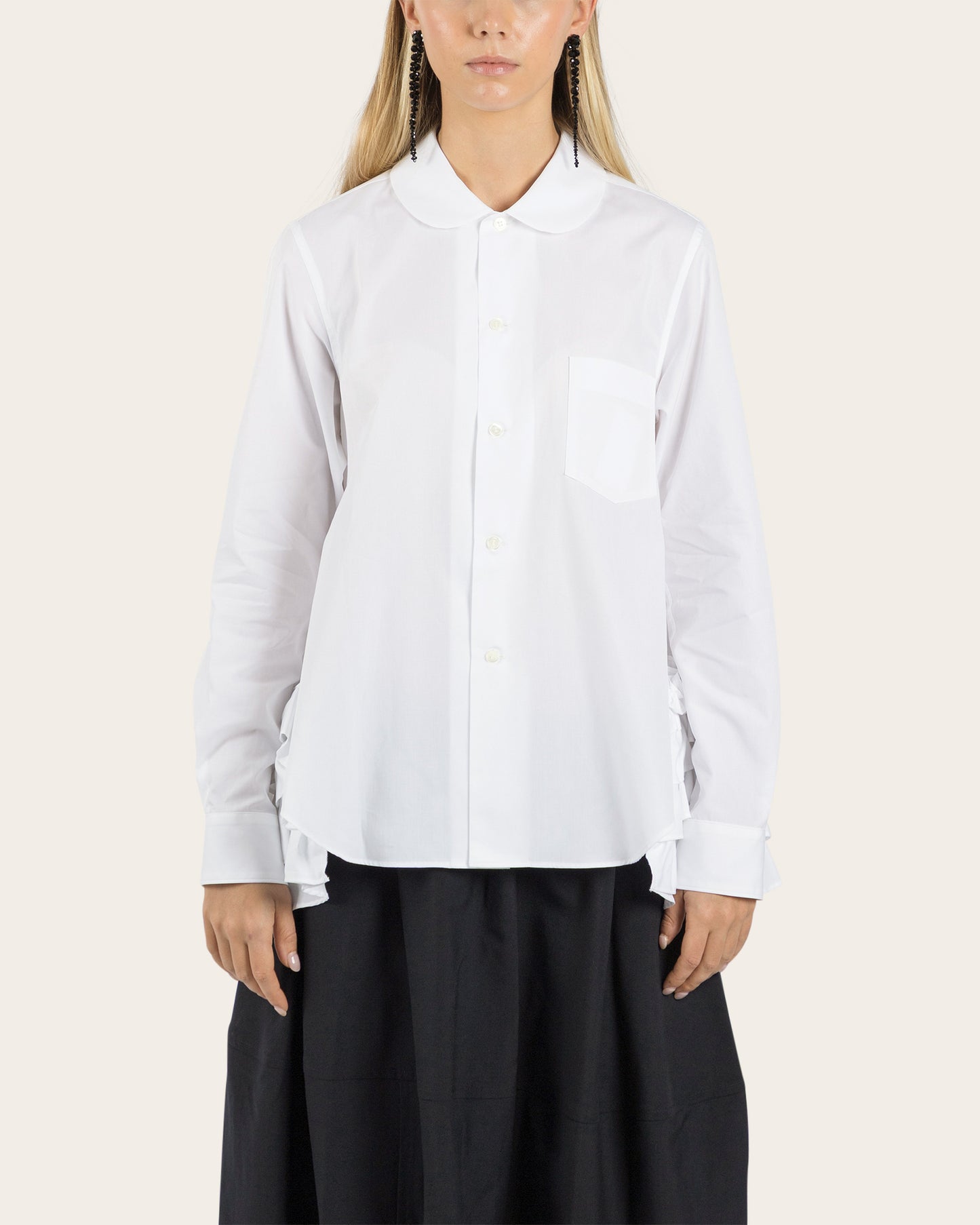 Side Ruffle Shirt