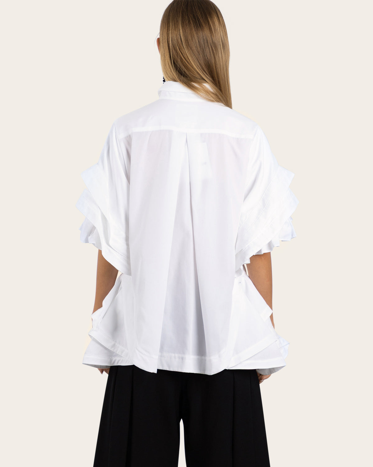 Layered Sleeve Blouse