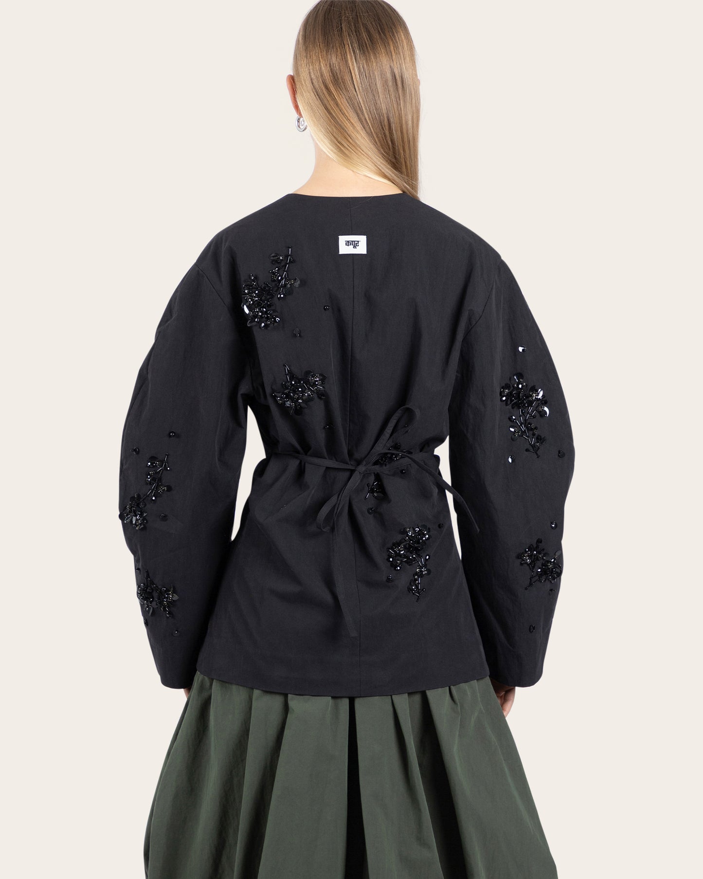 Handcrafted Barrel Sleeve Jacket