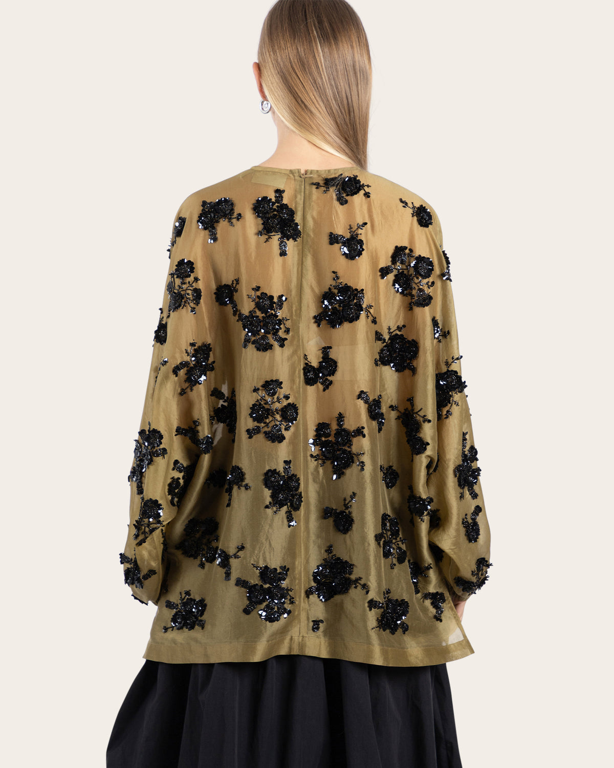 Handcrafted Batwing Top