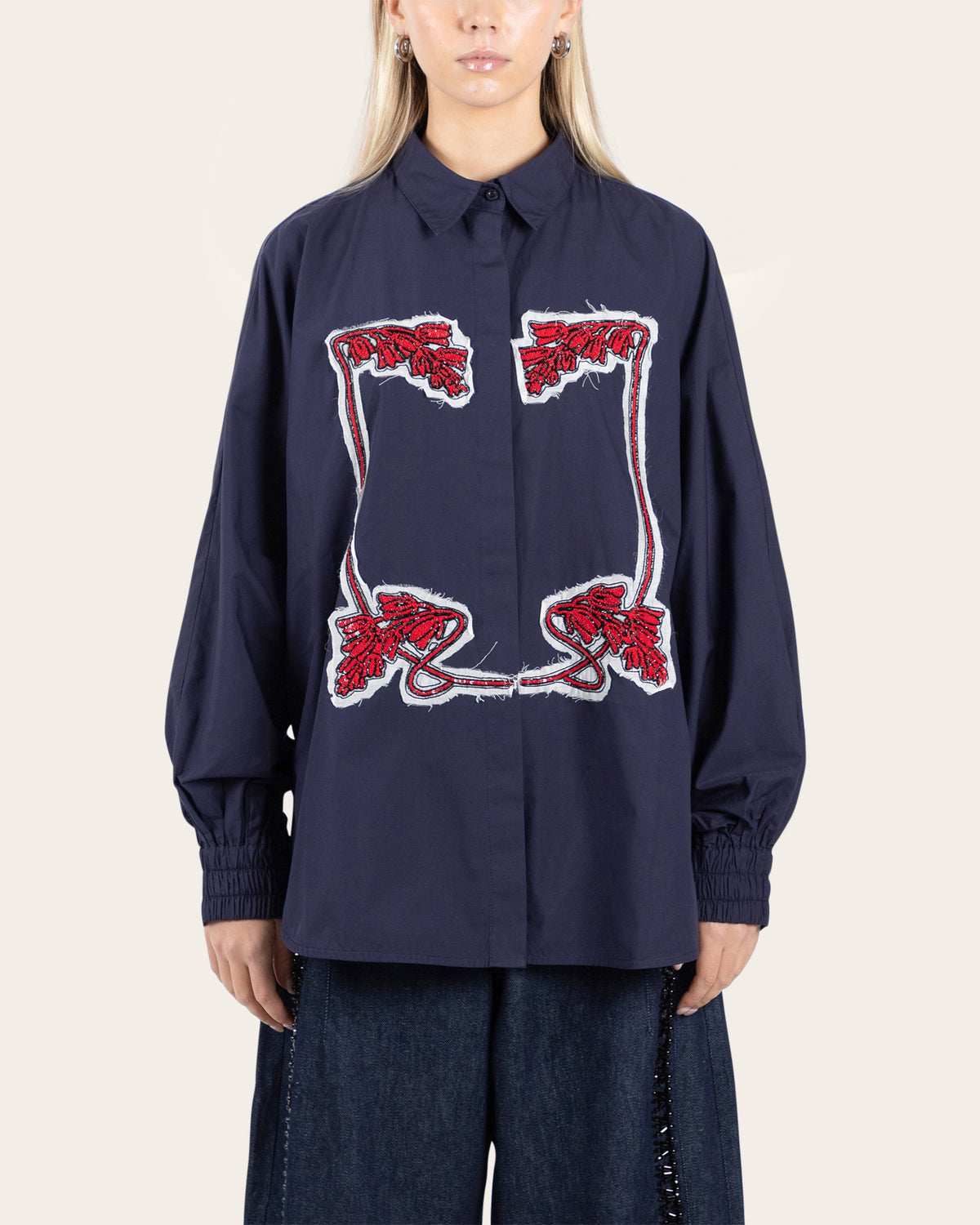 Handcrafted Deco Batwing Shirt