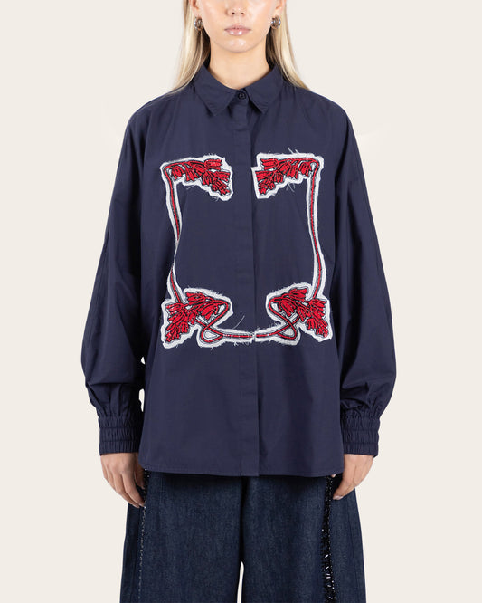Handcrafted Deco Batwing Shirt