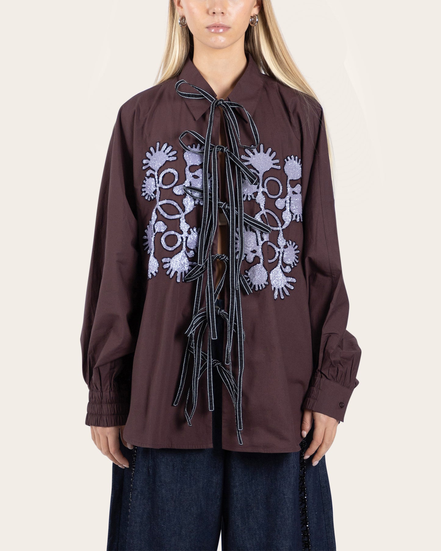 Handcrafted Tie-Up Shirt