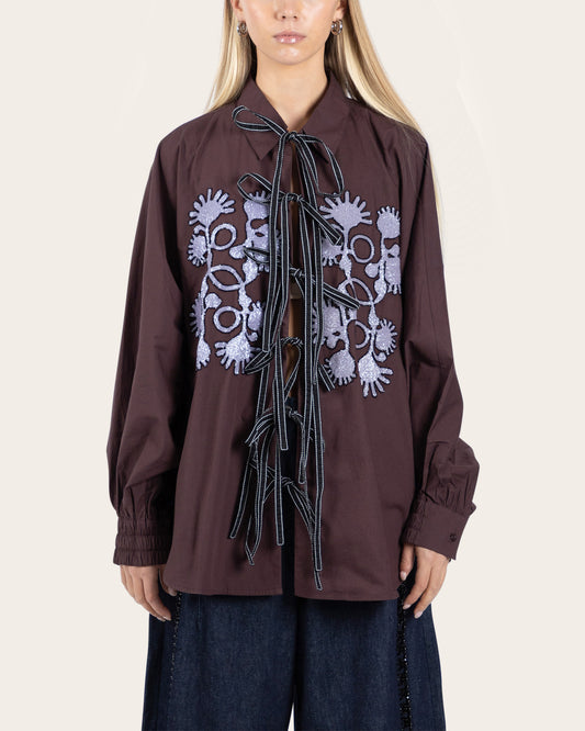 Handcrafted Tie-Up Shirt
