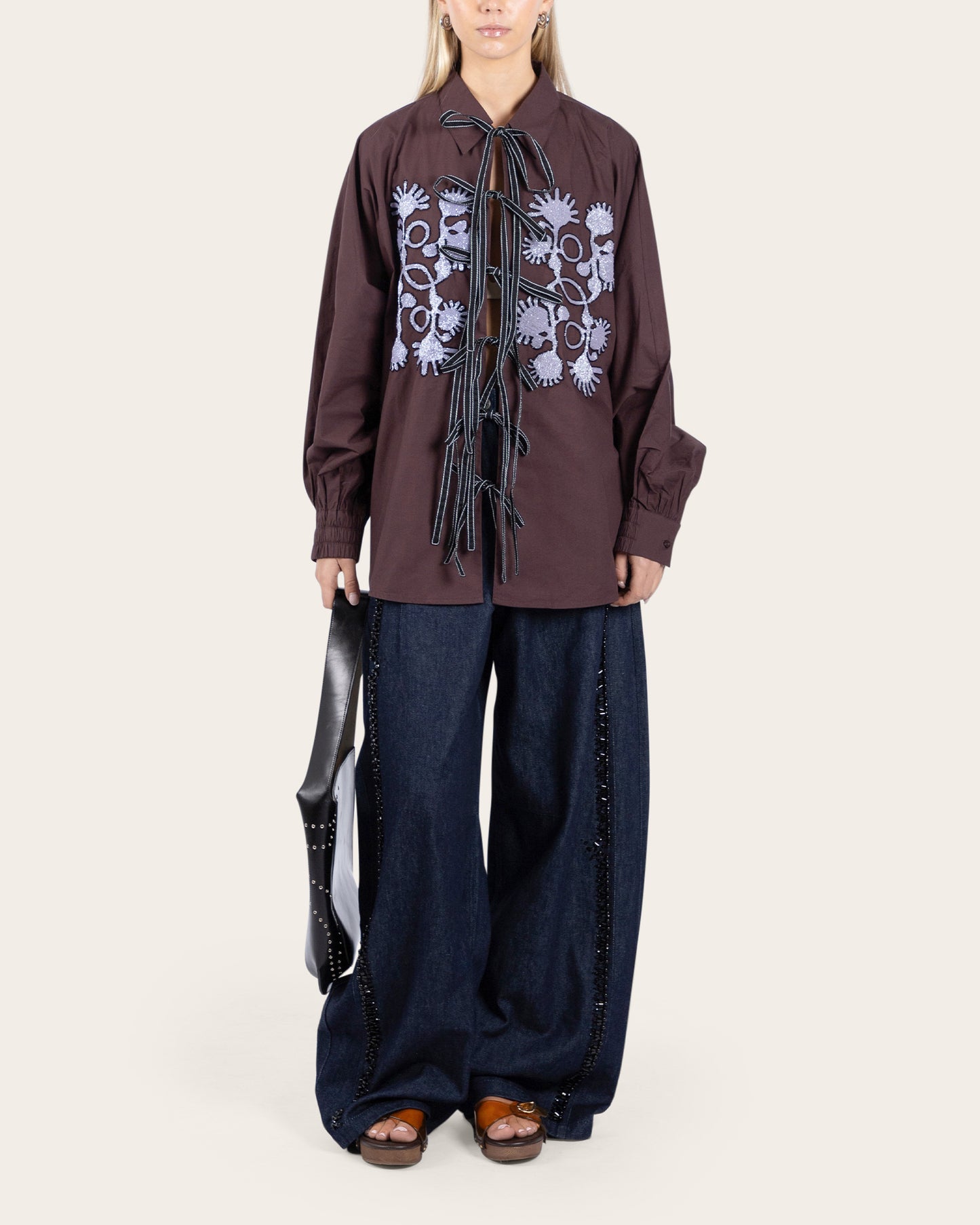 Handcrafted Tie-Up Shirt