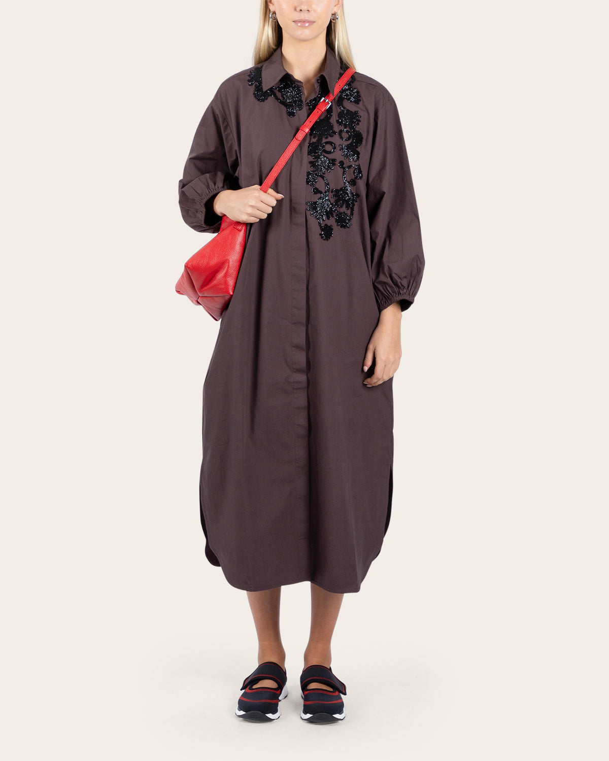Handcrafted Yoke Shirt Dress