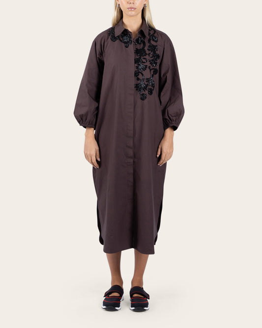 Handcrafted Yoke Shirt Dress