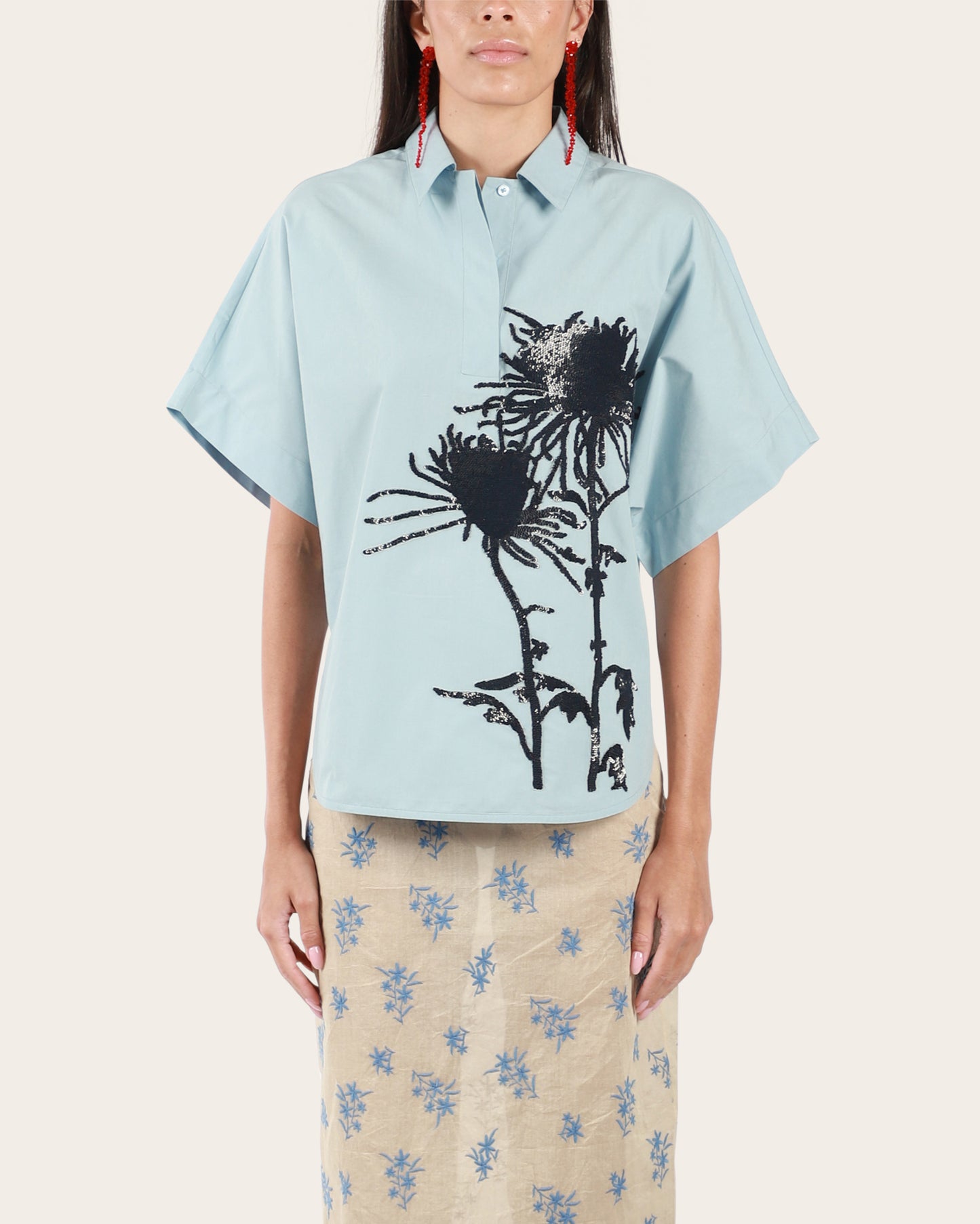Handcrafted Batwing Polo