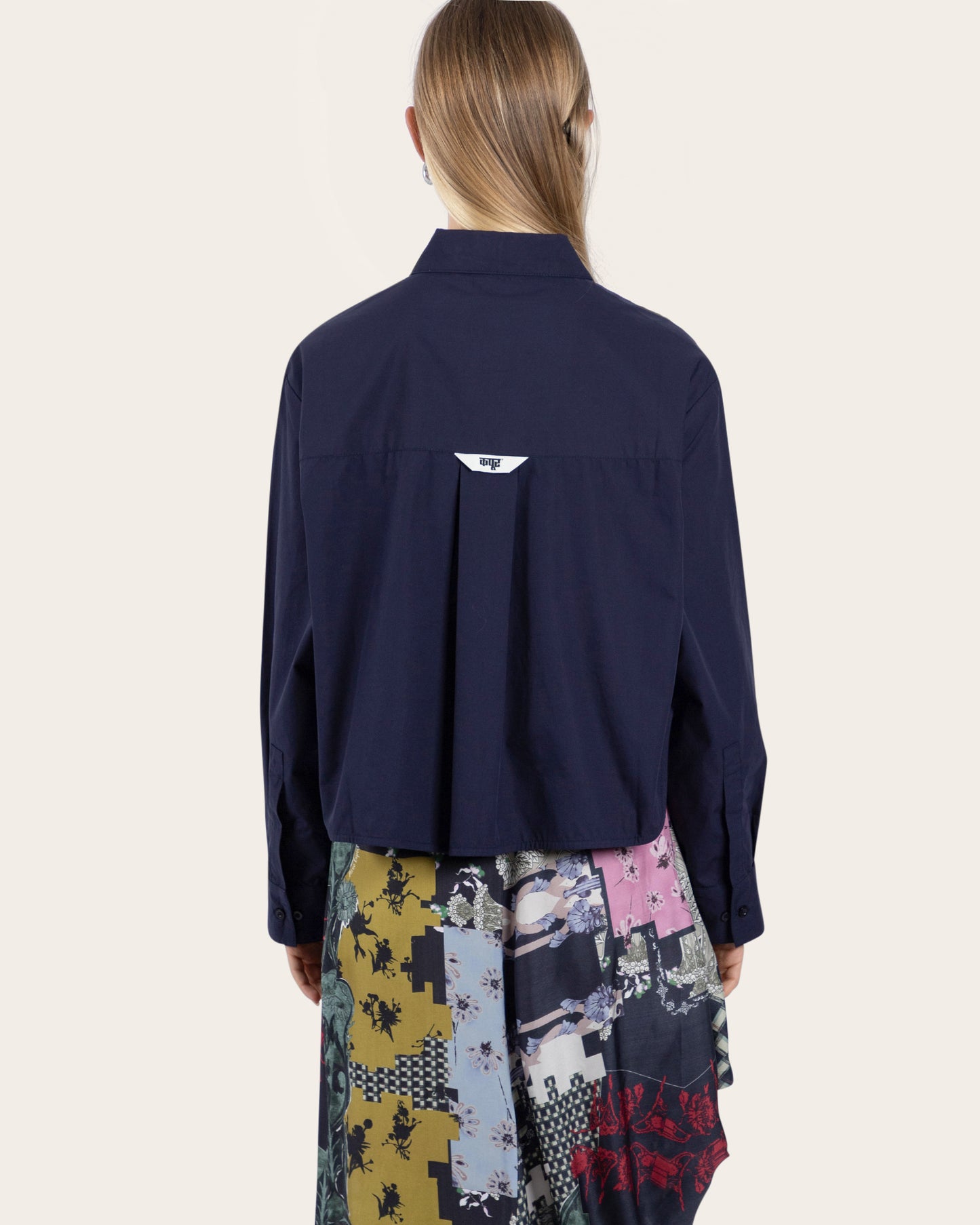 Pierced Cropped Shirt