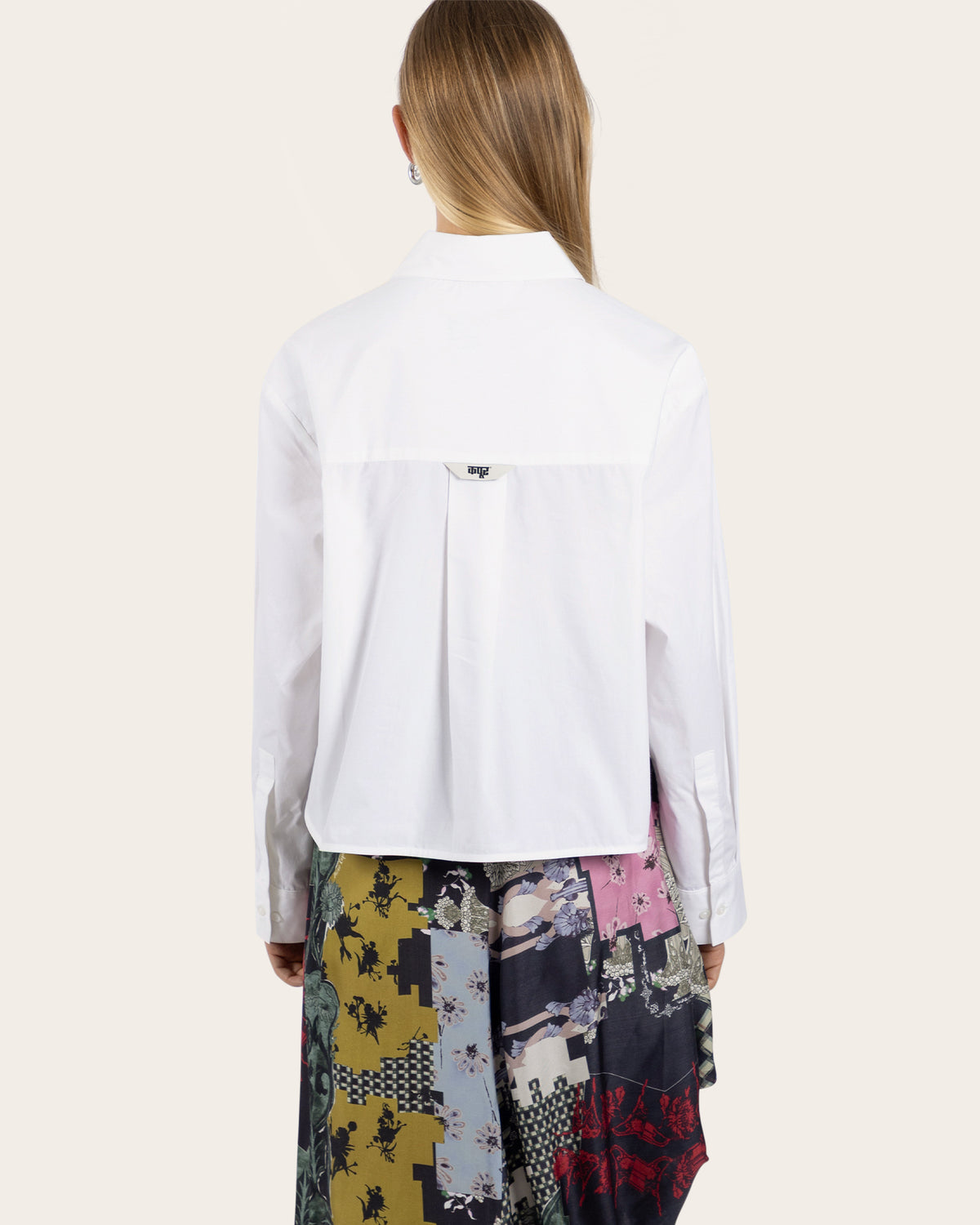 Pierced Cropped Shirt