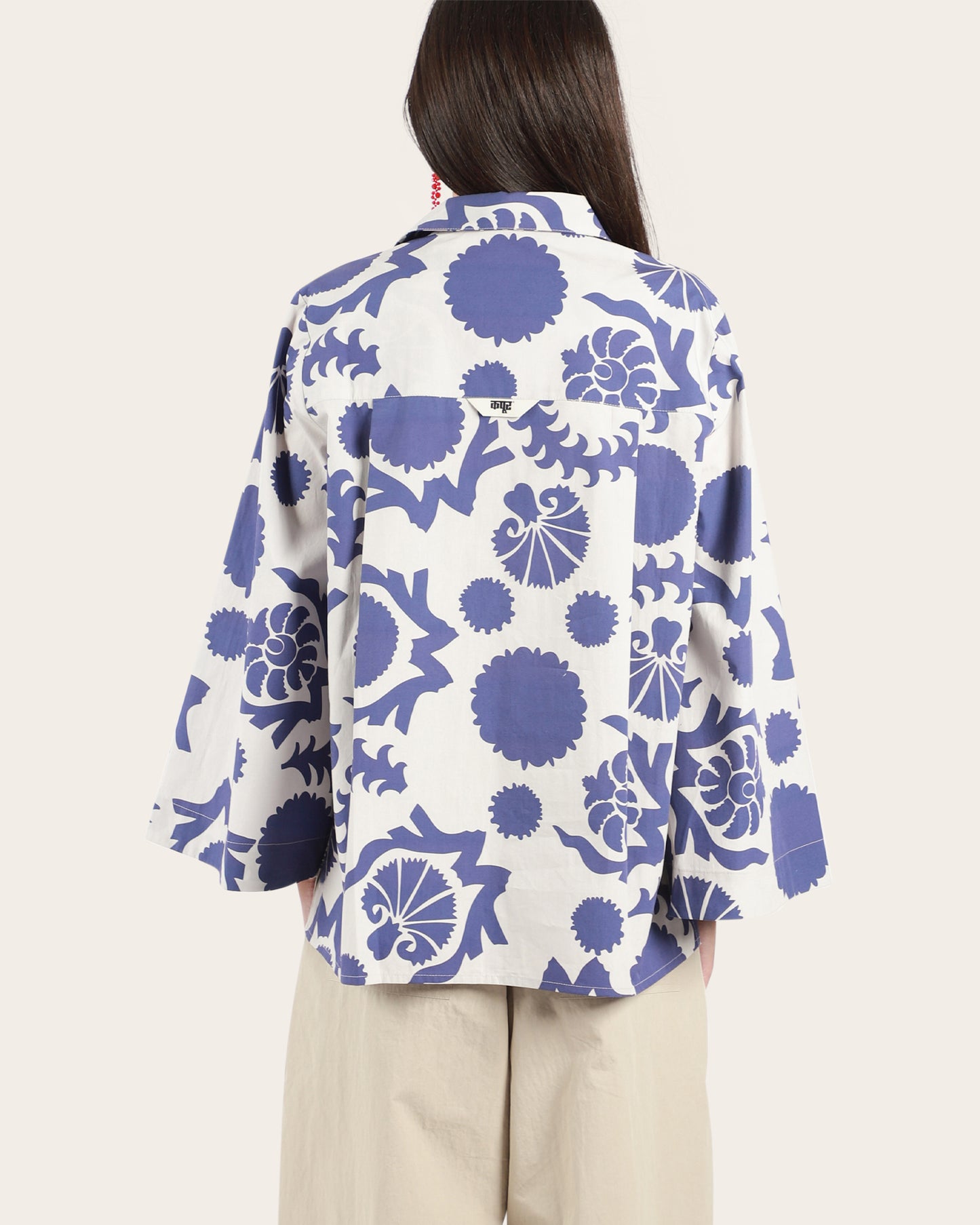 Printed Tie Up Shirt